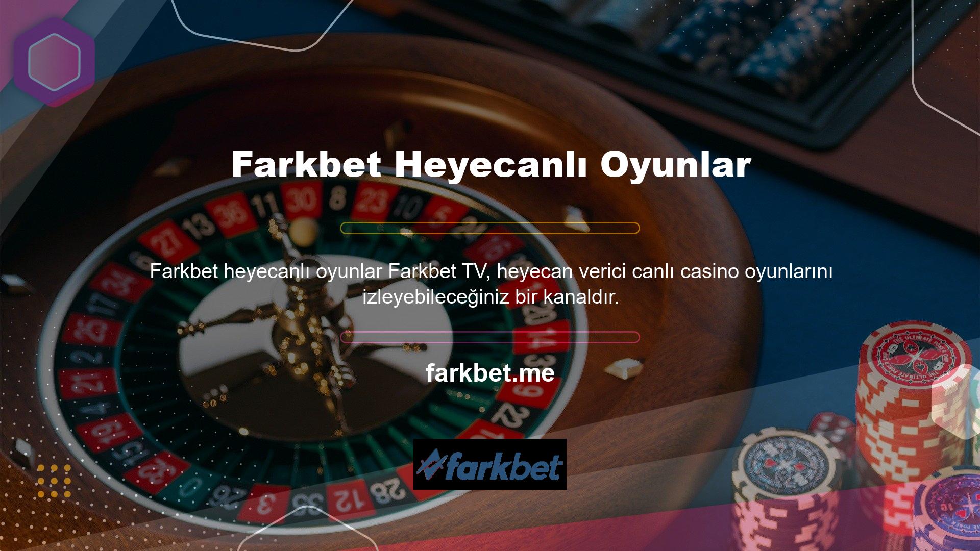 Farkbet TV üyesiyseniz, bu kanalı izlemenin tadını çıkarabilirsiniz