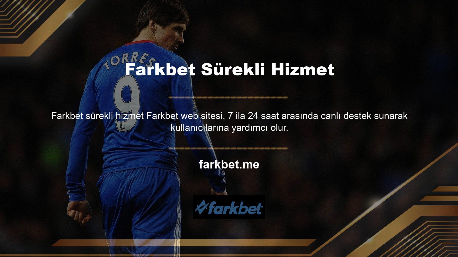 Farkbet web sitesi en popüler ve kullanıcı paylaşımlı web sitelerinden biridir ve yeni kullanıcılar bekliyor